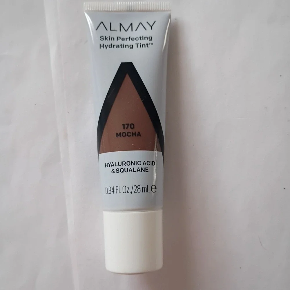 Lot of 7 Almay Skin Perfecting Hydrating Tint Liquid Foundation‎ Mocha Mahogany